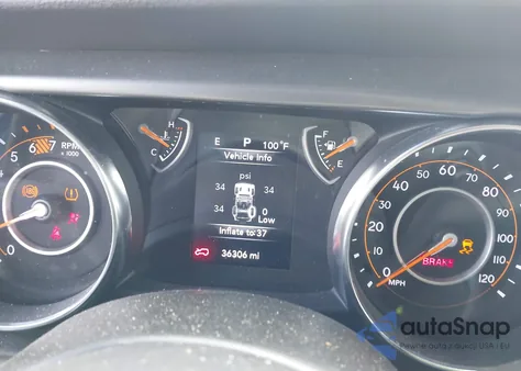 2021 Jeep Wrangler Willys Sport 4X4 из США, поврежденный, VIN 1C4GJXAN4MW804495